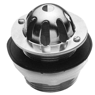 Armitage Shanks S8770MY Urinal Strainer Waste Brass 1 1/2 With Stainless Steel Dome