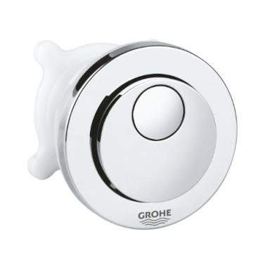 Grohe 39056 Round Dual Flush Push Button 39056000