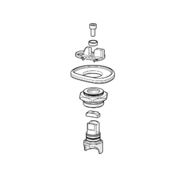 ORAS 419881 Adjustment pin full, DN15
