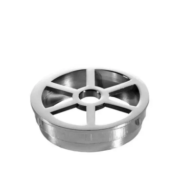 McAlpine STWGR-CP centre grid only to suit standard waste Chrome Plated