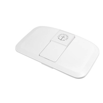 Gustavsberg GB1929900283 Flush Plate Cistern Cover 390 White