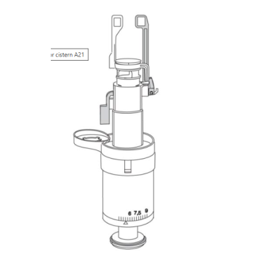 Mepa 590705 Flush Valve for cistern A21