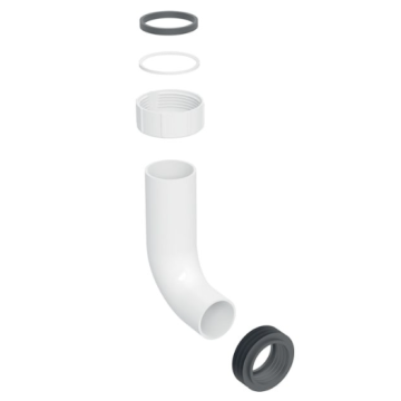 Geberit 242.306.00.1 flushing elbow with seals for AquaClean 8000plus