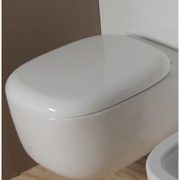 Flaminia BNCW03 BONOLA THERMOSETTING WRAPPING SOFT-CLOSE WHITE - Ceramica 