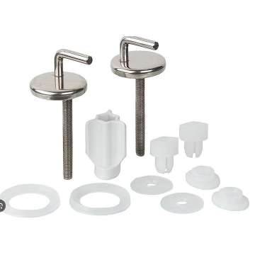 HARO E0402Y eccentric hinge provides sturdy FastFix, stainless steel 1 set   404017