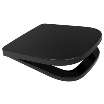 EuroShowers V20 Soft Close Quick Release Toilet Seat & Cover Black 87371