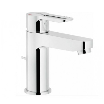 Nobili RDH0118/1 CR New Road Single-lever basin mixer in chromed brass