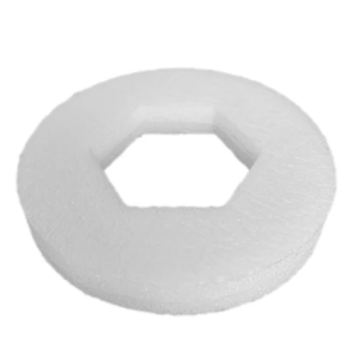 Macdee 50120616 flat foam close-coupling doughnut washer