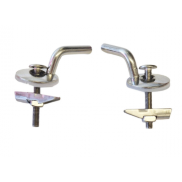 Restore the structural stability of your bathroom fixtures with this authentic Duravit DuraStyle Toilet Seat Hinge Set (Part No. 0061751000). Rather than replacing an entire, perfectly intact toilet lid when a mount fails, this precision-engineered replac