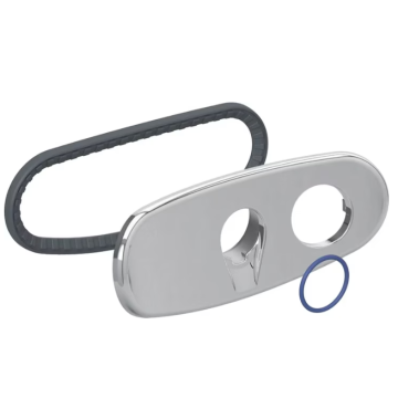 Geberit 250.095.21.1 Cover with set of seals, for Geberit AquaClean 8000: chrome / glossy