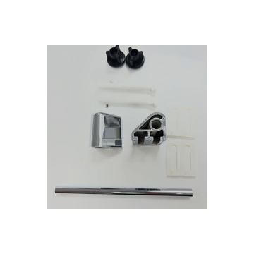 Celmac Calypso SCA21 dual position plastic toilet seat Hinges Chrome