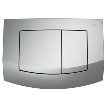 TECE Ambia toilet flush plate dual-flush system 9240225 matte chrome