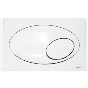 JOMO 102-000000031 Classic Dual-Flush Plate Alpine White