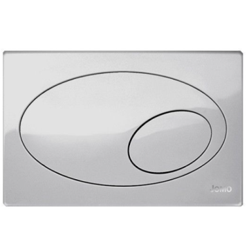 JOMO 102-000000032 Classic 2 Dual Flush Plate matte chrome finish