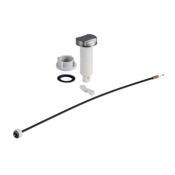 Geberit Clou washbasin connector with cable actuator and turn handle 241.684.00.1 GEBERIT BOWDEN CABLE/HANDLE