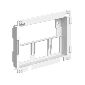 The Cersanit K99-0421 is a genuine replacement mechanical flush plate installation bracket designed for built-in WC cistern frames. This high-density plastic mounting framework serves as the structural interface between the inner mechanical flush levers a