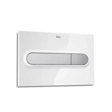 Roca  PL1 operating panel - white and grey lacquer finish A890095005