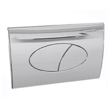Rhoper Rhodes Ellipse Flush Plate - Chrome TR9004