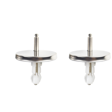 
Universal Pair Of Spare Top Fixing Toilet Seat Hinges 260548
