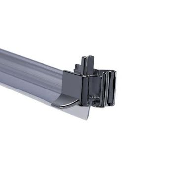 Seal straight incl . Sealing lip Color gray For glass thickness : 6 mm Length: 1000 mm