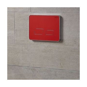 Sense Red Flush Plate Control Panel 23553 