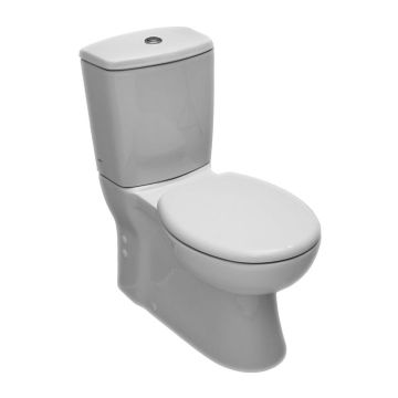 Serel 6602 Bianca Toilet Seat and Cover