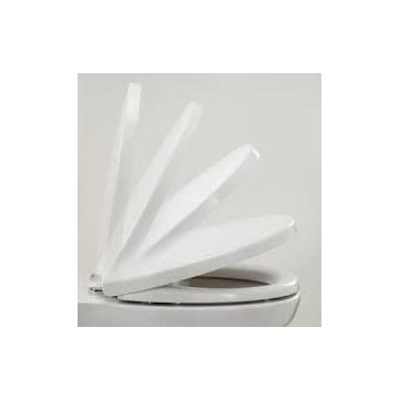 The Shires Uno Close-Coupled Toilet Seat and Cover U0184 is designed to provide both functionality and a sleek appearance for your bathroom. It features a modern design that complements various bathroom styles. The seat and cover are engineered for comfor