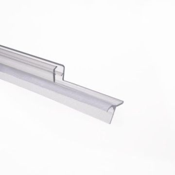 Shower fitted Horizontally and straight