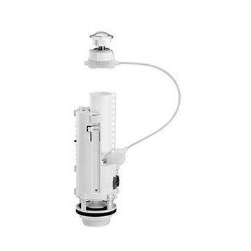 SIAMP Optima 50 Dual Flush 2 inch Outlet 320mm cable plus Chrome Button 32504407