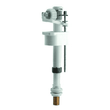 SIAMP 99T 3/8 Bottom Entry Inlet Valve with Brass Tail Connection Thread 30992210
