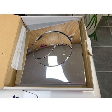 Siamp Logo Flush Plate  224832 Siamp 31185316 Bright Chrome