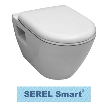 SM10 SEREL Smart 2006001002 Spil Standard Close Seat and Cover 2076001002 Adjustable Hinge / PMI6042 / DISA0074