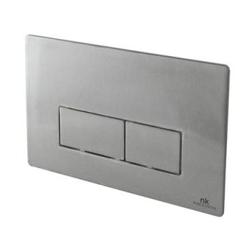 Shutter button double anti-vandal Retto polished steel Noken Smart Line N399999737-100189502