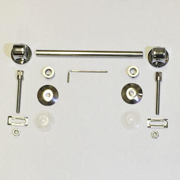 Twyford Avalon Sola toilet seat hinges ST5017CP in Chrome