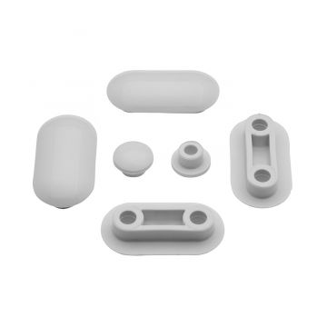 TESI/VENTUNO SEAT BUFFERS WHITE