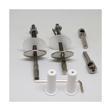 Ideal Standard Spares KIT INOX HINGES FOR ALA INTEGRATED SEAT T2956BJ 407925  T6502