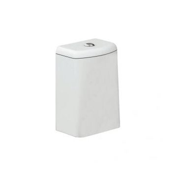 T422801  Ventuno close coupled cistern with dual flush valve - 6 or 4 litre flush