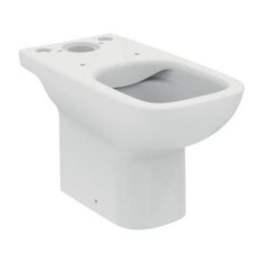 Ideal Standard  Ideal Standard i.life A close coupled wc bowl with horizontal outlet and rimls+ technology  T472101