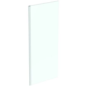 Ideal Standard  IS i.life 900 Wet Room panel with Idealclean clear glass - bright silver finish  T4871EO