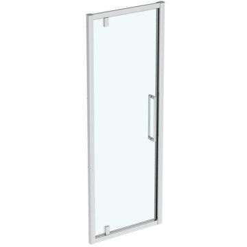 Ideal Standard  IS i.life 800 Pivot Door with Idealclean clear glass - bright silver finish  T4909EO
