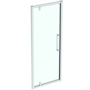 Ideal Standard  IS i.life 900 Pivot Door with Idealclean clear glass - bright silver finish  T4910EO
