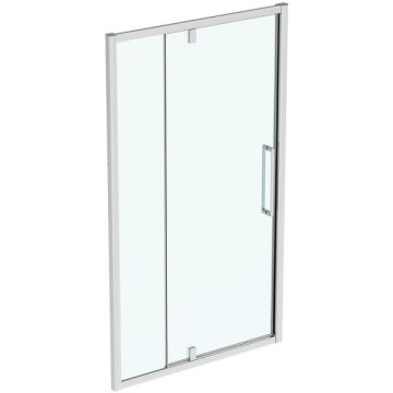 Ideal Standard  IS i.life 1200 Pivot Door and panel with Idealclean clear glass - bright silver finish  T4965EO