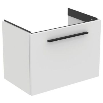 Ideal Standard  Ideal Standard i.life S 60cm compact wall hung vanity unit with 1 drawer (separate handle required), matt white  T5292DU