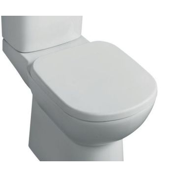 Tempo T679801 Short Projection Ideal Standard Normal Close Toilet Seat J5234 / 8014140413561
