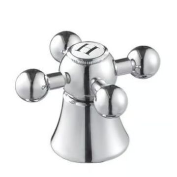 Bristan R 3/4 TC Bath Tap Reviver With Traditional Handles Chrome Taps 5014868691183