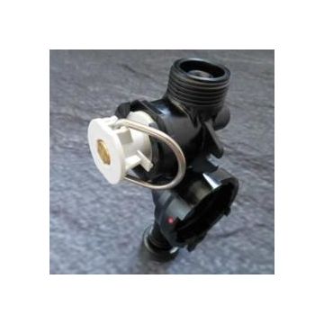 The valve body flushing urinal (black) Geberit - 240.035.00.1