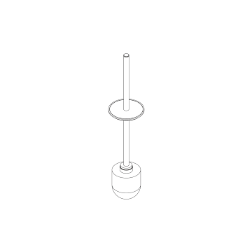 Ideal Standard WC -brush CONNECT, with handle, chrome H961947AA