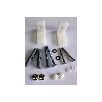 Toilet Pan  floor fixing kit for all Toilets with White Cover Caps S920567