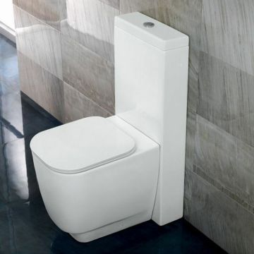 HATRIA FUSION 48  Soft Close Toilet Seat and Cover Y1EY01 / 00Y1EY01  White 8016250007326