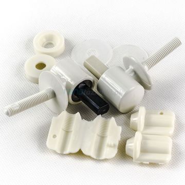 TOILET SEAT HINGES FOR SLOW-WHEEL RECORD 99242